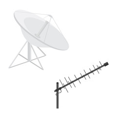 Antenna icon set