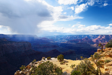 Fototapeta na wymiar Beautiful landscape of Grand Canyon National Park, Arizona