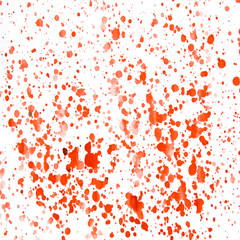 Акварельный абстрактный  цветной рисунок разноцветные пятна, разводы и брызги на белом фоне . Нежные весенние цвета.