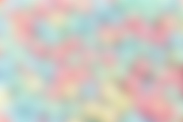 Abstract colorful blurred  background