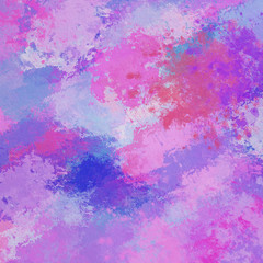 Акварельный абстрактный  цветной рисунок разноцветные пятна, разводы и брызги. Нежные весенние цвета.