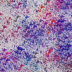 Акварельный абстрактный  цветной рисунок разноцветные пятна, разводы и брызги. Нежные весенние цвета.