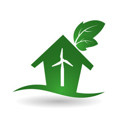 Go green design. eco concept. white background