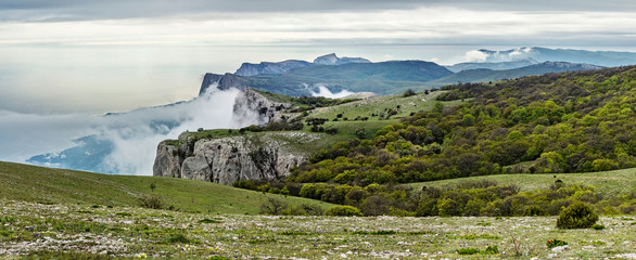 View of Ai-Petri plateau