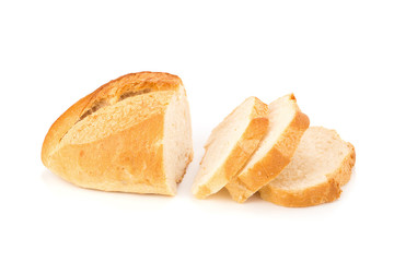bread isolated on white background