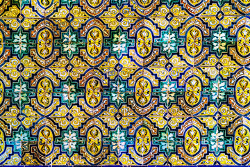Peru style ceramic pattern