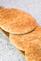 Pocket thins flatbread.