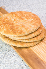 Pocket thins flatbread.