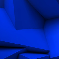 Abstract geometric background with overlapping cubes