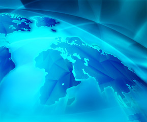 Fototapeta premium Abstract Futuristic Background