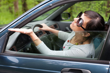 checking the weather 