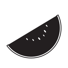 water melon icon vector