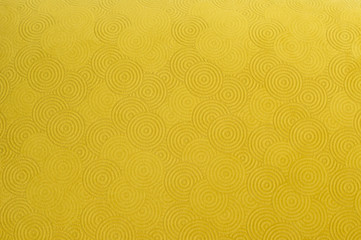 yellow retro fabric