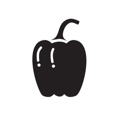  bell pepper icon vector