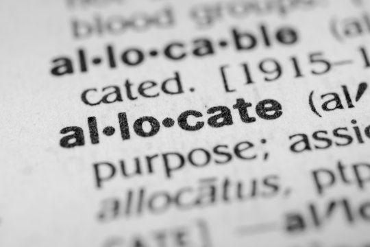 Allocate