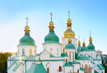 Fototapeta na wymiar St. Sophia Cathedral . Kiev, Ukraine