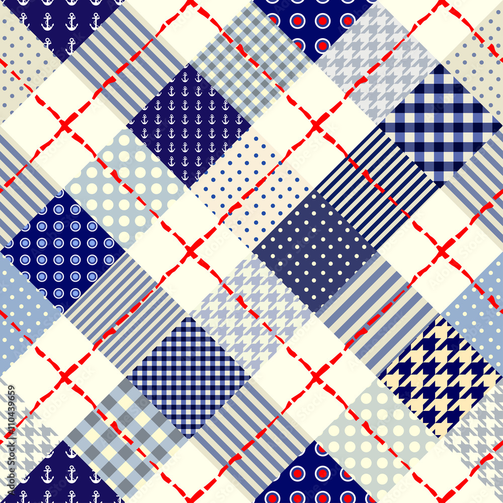 Aufkleber diagonal little pattern seamless vector illustration