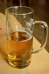 Glass half full.