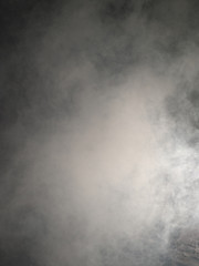 close-up image of dense fog.
