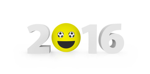 Smiley freut sich auf die EM