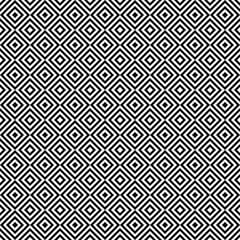 Seamless black and white abstract square pattern