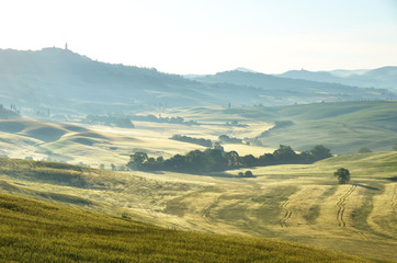 Early morning in Tuscany, Italy