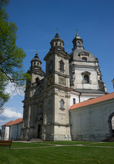 Fototapeta na wymiar Church and Monastery of Pažaislis, Kaunas
