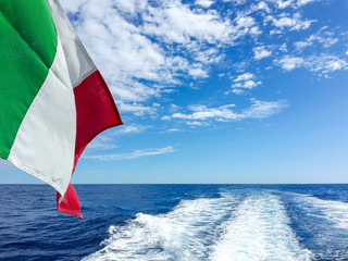 Bootsausflug in Italien