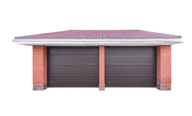 Facade of the private garage.