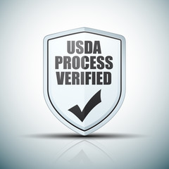 USDA Process Verified shield sign