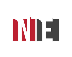 NE red square letter logo for  education, energy, events, enterprise, entertainment