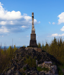 Crucifix on Spicak hill