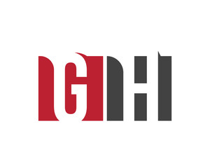 GH red square letter logo for hotel, health, house, home, hall