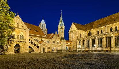 Burgplatz in Braunschweig, Deutschland