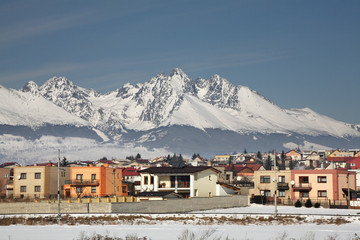 View of Poprad. Slovakia