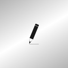 Pencil vector icon