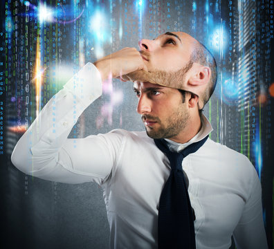 Hacker changes identity