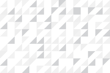 White abstract geometric triangular polygon style illustration g