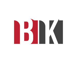 BK red square letter logo for kitchen, karaoke, king, kingdom, knowledge