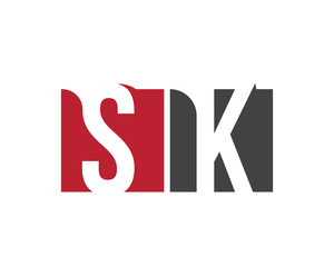 SK red square letter logo for kitchen, karaoke, king, kingdom, knowledge