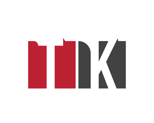 TK red square letter logo for kitchen, karaoke, king, kingdom, knowledge