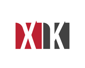 XK red square letter logo for kitchen, karaoke, king, kingdom, knowledge