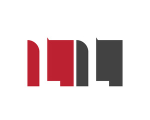 LL red square letter logo for  landscape, law, leadership, learning, legal