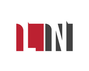 LN red square letter logo  for network, nutrition, news, nation, north