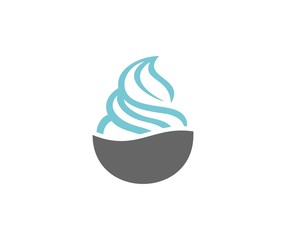 Ice cream logo