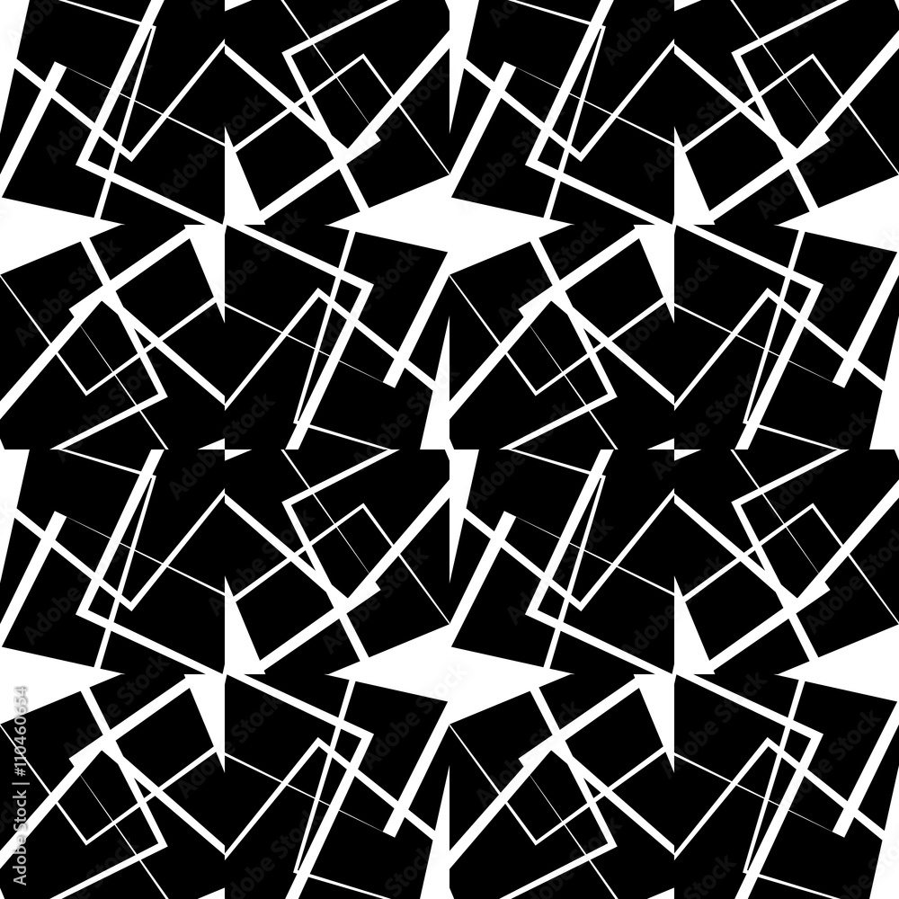 Poster mosaic of random, scattered lines.