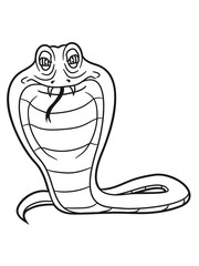 cobra comic cartoon angry dangerous toxic