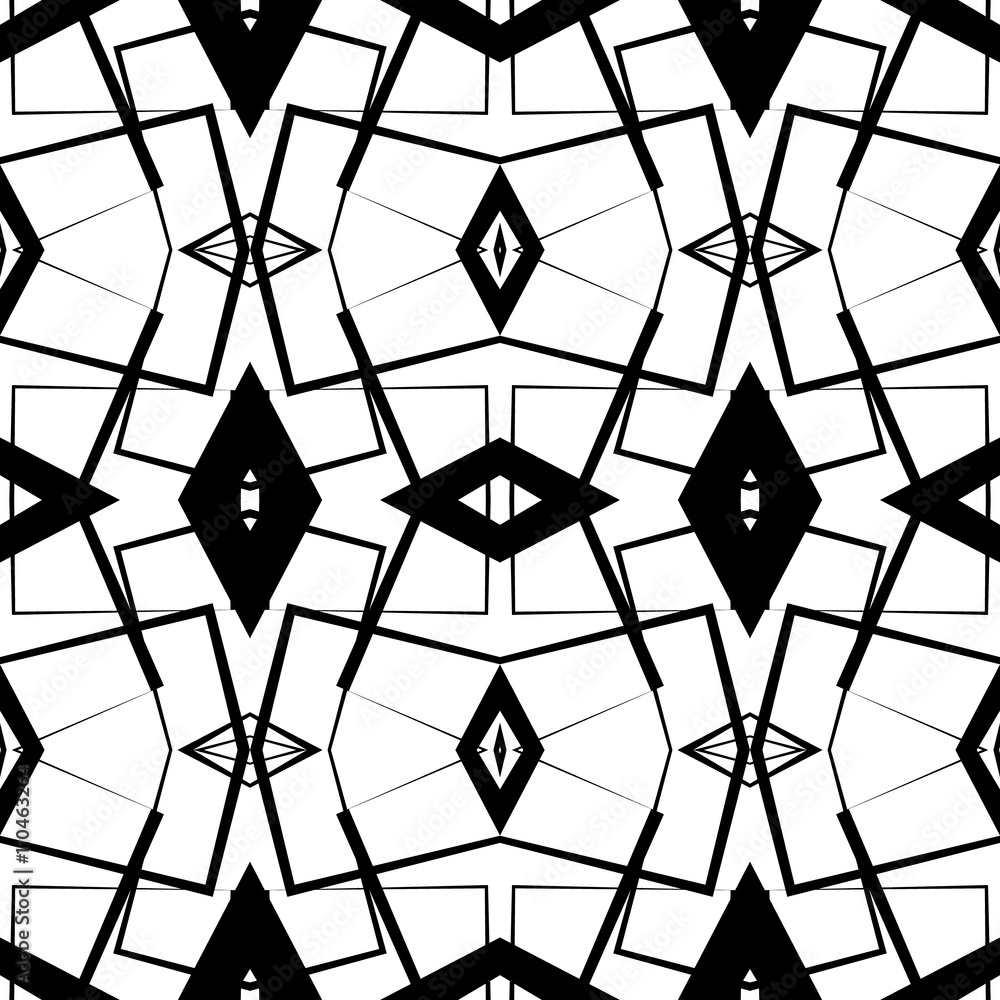 Poster mosaic of random, scattered lines.