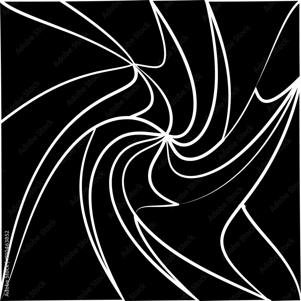 Poster monochrome tessellating background. abstract distorted pattern,