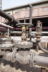 The old factory and equipment